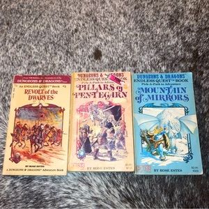 Vintage D&D books